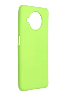 Futerał Roar Colorful Jelly Case - do Xiaomi Redmi Note 9 Pro 5G Limonka