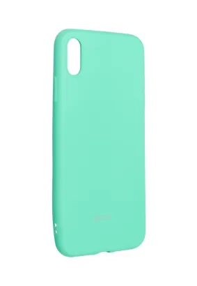 Futerał Roar Colorful Jelly Case - do iPhone XS Max Miętowy