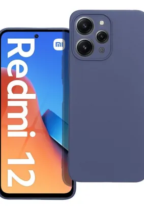 Futerał MATT do XIAOMI Redmi 12 4G / Redmi 12 5G niebieski