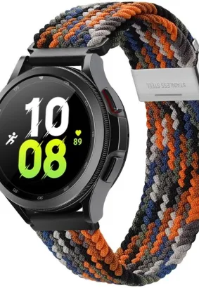 DUX DUCIS Mixture II - pleciona opaska do Samsung Galaxy Watch / Huawei Watch / Honor Watch / Xiaomi Watch (22mm band) camo