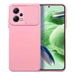 Futerał SLIDE do XIAOMI Redmi Note 12 5G jasnoróżowy