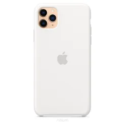 Oryginaly futerał silikonowy APPLE MWYX2ZM/A iPhone 11 Pro Max biały blister