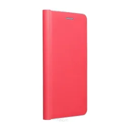 Kabura Forcell LUNA Book Silver do SAMSUNG A22 LTE ( 4G ) czerwony