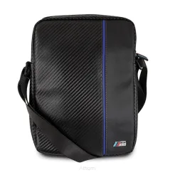 Torba na laptop / tablet / notebook 8" BMW BMTB8CAPNBK czarny Carbon / Blue Stripe