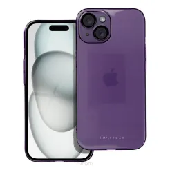 Futerał Roar Pure Simple Fit Case - do iPhone 15 Fioletowy