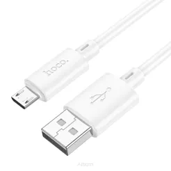 HOCO kabel USB do Micro 2,4A Gratifed X88 biały