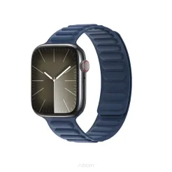 DUX DUCIS BL - karbowany pasek magnetyczny do Apple Watch 42/44/45mm niebieski