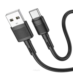 HOCO kabel USB do Typ C 3A Victory X83 1m czarny
