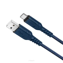 HOCO kabel USB do Typ C 3A VICTORY X59 1 m niebieski