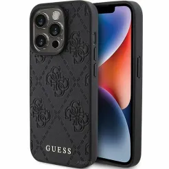 Oryginalne Etui GUESS Hardcase GUHCP15XP4EPMK do iPhone 15 PRO MAX (Quilted 4G Classic / czarny)