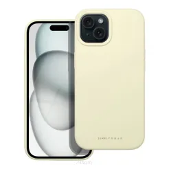 Futerał Roar Cloud-Skin - do iPhone 15 Jasnożółty