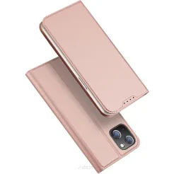 DUX DUCIS Skin Pro - futerał z klapką do Apple iPhone 15 Plus różowy