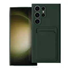 Futerał CARD CASE do SAMSUNG S23 Ultra zielony