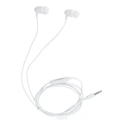 PAVAREAL zestaw słuchawkowy / słuchawki z mikrofonem Jack 3,5mm PA-E87 białe