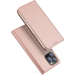 DUX DUCIS Skin Pro - futerał z klapką do Apple iPhone 15 różowy