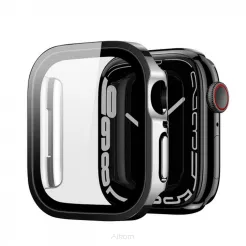 DUX DUCIS Hamo - futerał ochronny ze szkłem do Apple Watch Series 7/8/9 45mm czarny