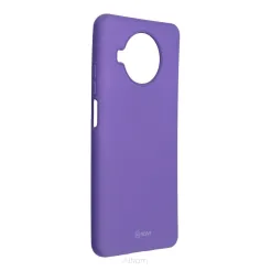 Futerał Roar Colorful Jelly Case - do Xiaomi Redmi Note 9 Pro 5G Fioletowy
